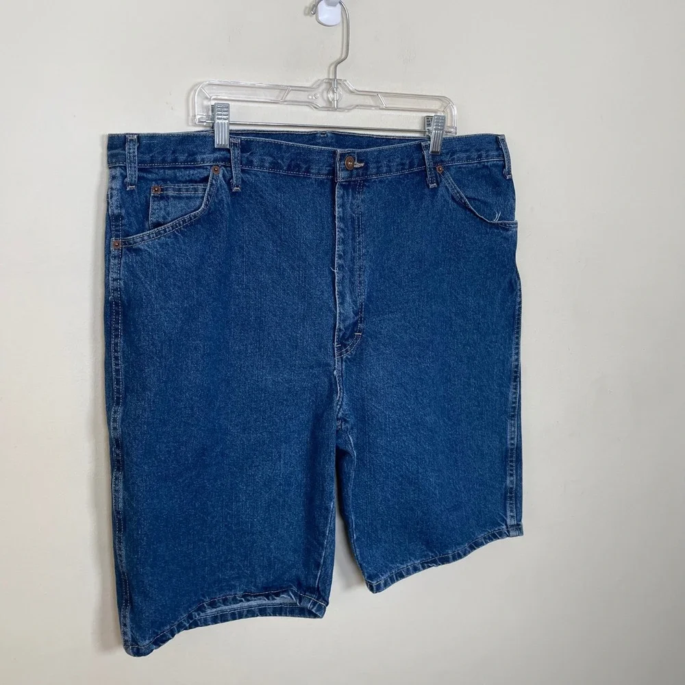 Vintage Dickies Mens Carpenter Denim Baggy Shorts 42